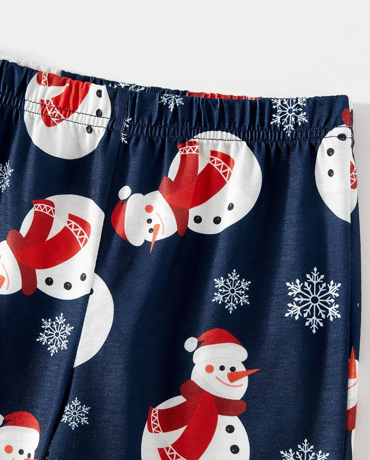 PatPat Matching Family Christmas Pajamas Snowman Print Colorblock
