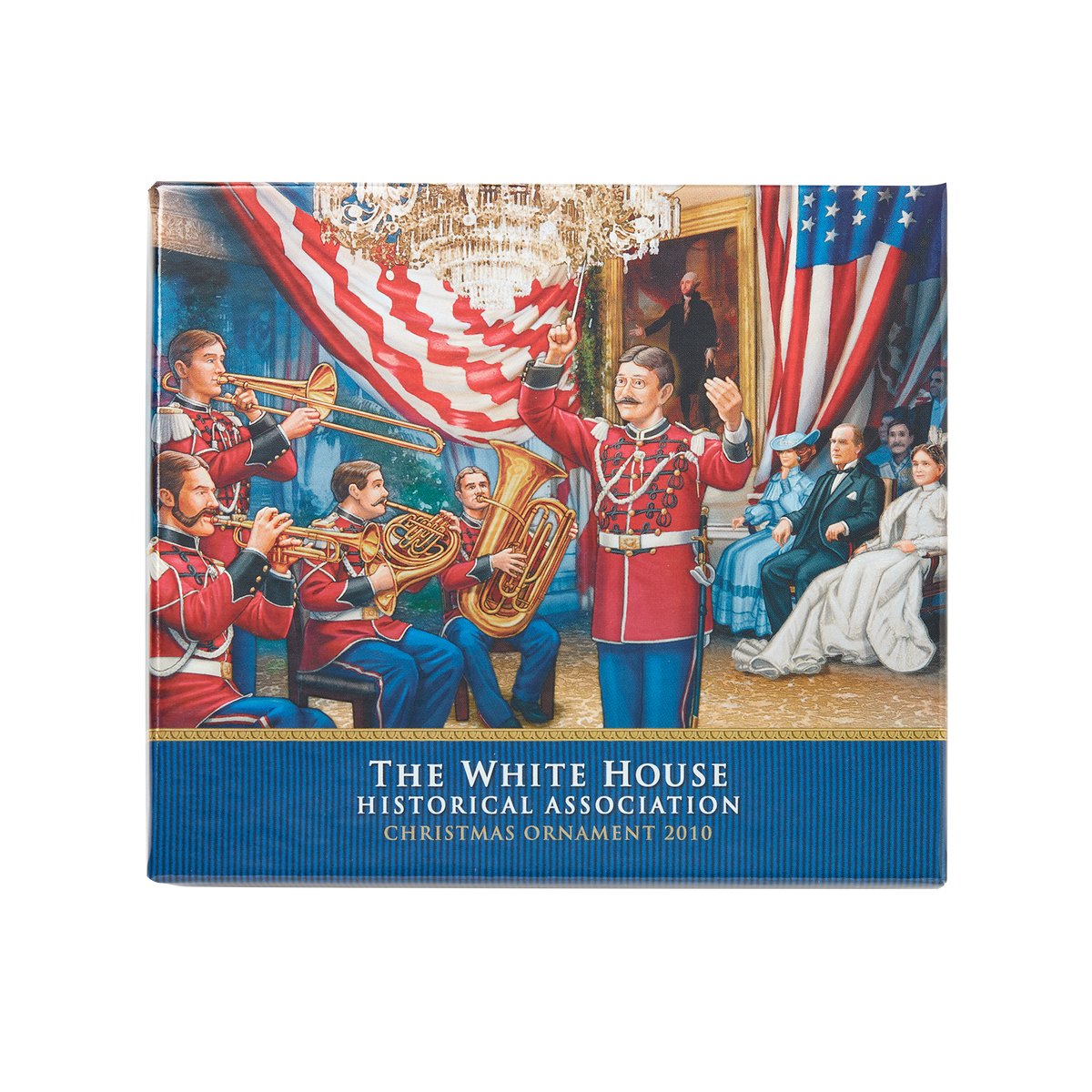 2010 White House Christmas Ornament, The U.S. Marine Band