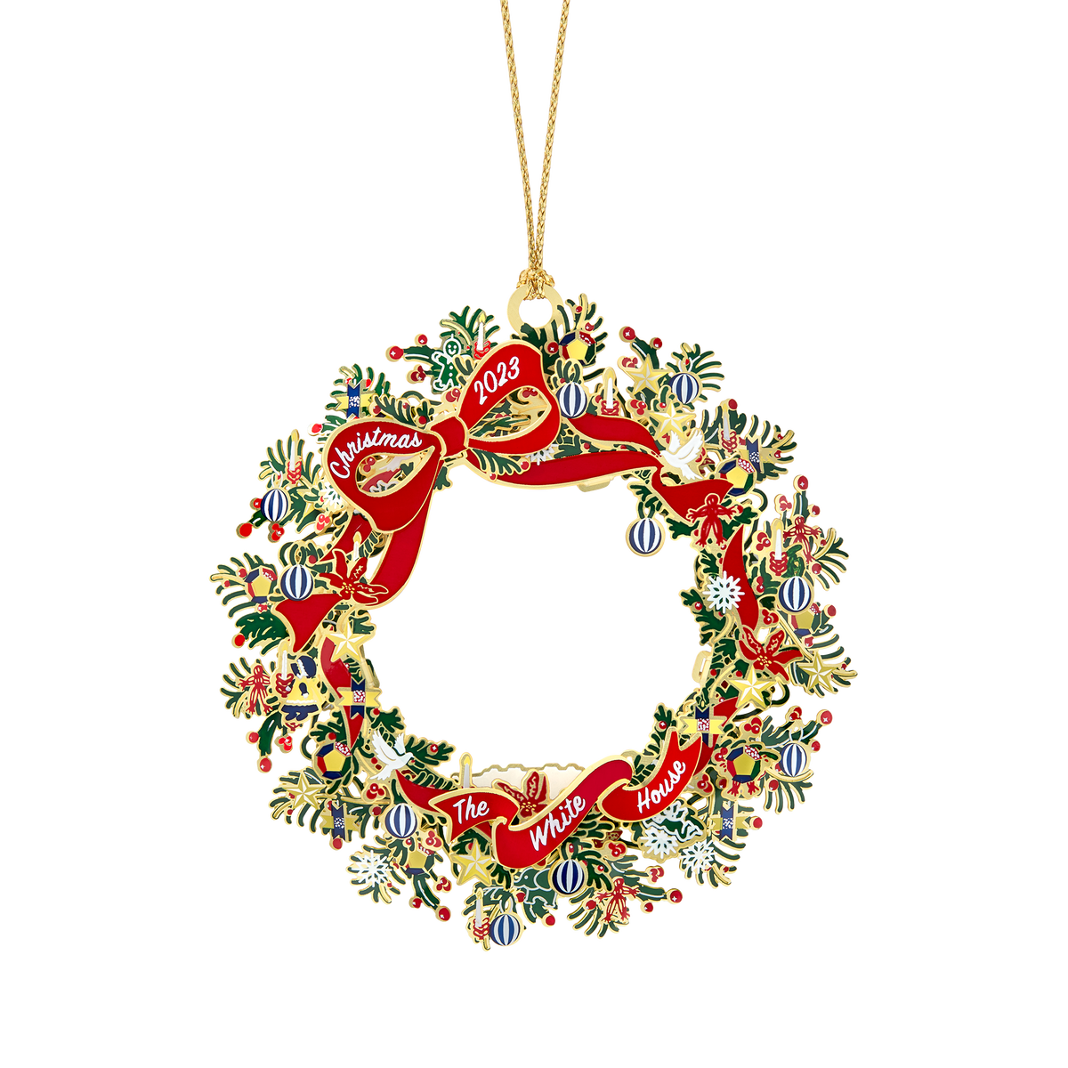 Official 2023 White House Christmas Ornament