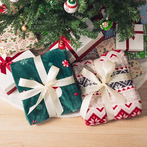 PAVILIA Christmas Throw Blanket | Holiday Christmas Red Fleece Blanket | Soft, Plush, Warm Winter Cabin Throw, 60x80 (Red Snowflakes) - color: Holiday - Snowflakes, size: 60 X 80 Inches - Twin