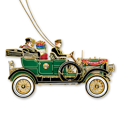 2012 White House Christmas Ornament, The First Presidential Automobile