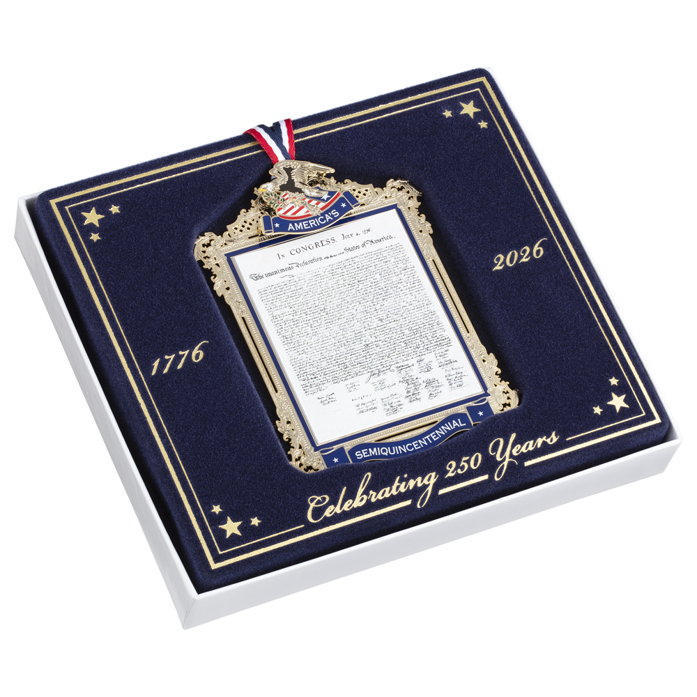 Official Commemorative Ornament of America’s 250th Anniversary