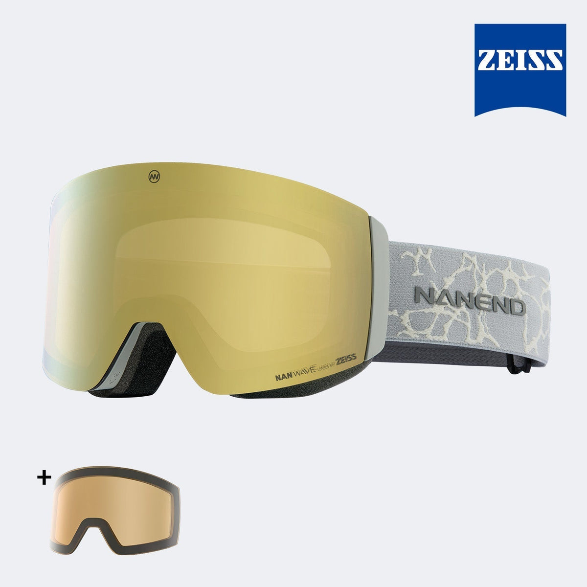 Wilderness Double Zeiss Lens Wave Magnetic Ski Goggles NG14pro