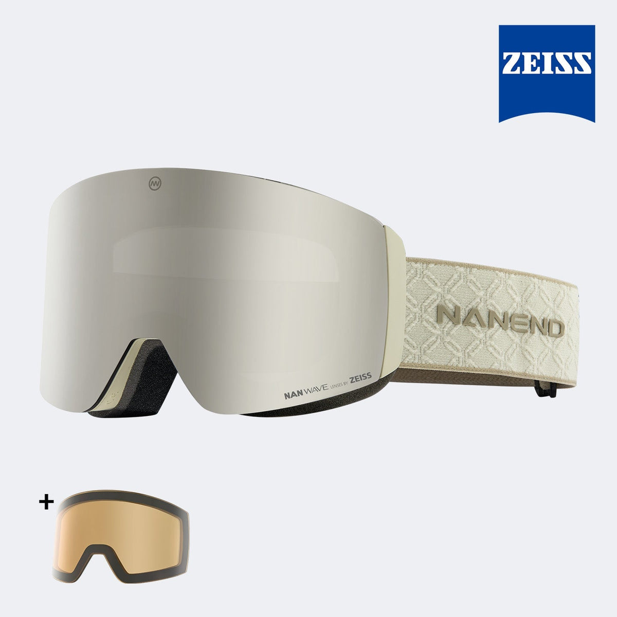 Wilderness Double Zeiss Lens Wave Magnetic Ski Goggles NG14pro